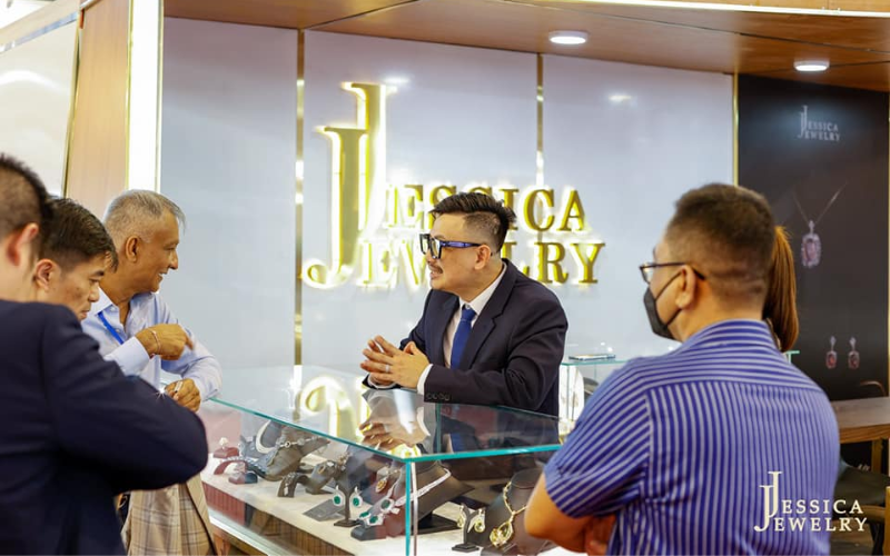 Jessica Jewelry tại Hội chợ quốc tế trang sức Việt Nam 2022